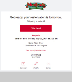 HTML Transactional Email